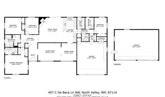 407 C De Baca Ln NW, Albuquerque, NM 87114