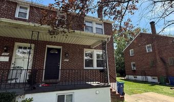 5413 PEMBROKE Ave, Baltimore, MD 21206