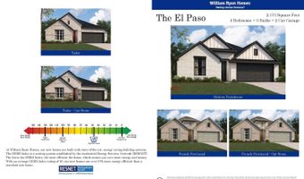 808 Twin Pine Ct Plan: The El Paso, Anna, TX 75409