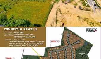LOT 3 -OLD NATIONAL PIKE # MDWA2032316COMM LAND, Boonsboro, MD 21713