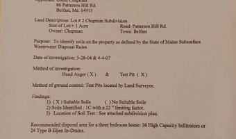 0 Patterson Hill Rd Lot 2, Belfast, ME 04915