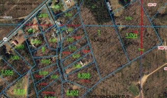 0009 SPRINGHOLLOW Rd Lot 9, Ashville, AL 35953