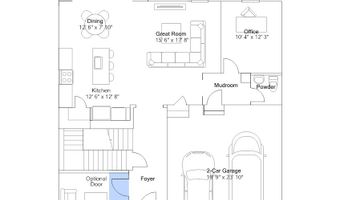 43 Ascot Ave Plan: Danbury w/ Basement & Sun Room, Magnolia, DE 19962