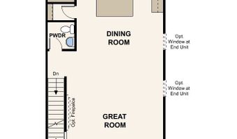 S 1100 W & 450 S Plan: Manhatton - End Unit, American Fork, UT 84003