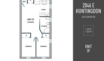2046 E HUNTINGDON St 3F, Philadelphia, PA 19125