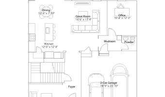 43 Ascot Ave Plan: Danbury w/ Basement & Sun Room, Magnolia, DE 19962