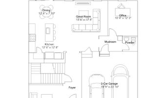 43 Ascot Ave Plan: Danbury w/ Basement, Magnolia, DE 19962