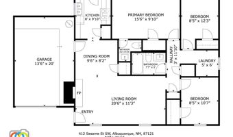 412 SESAME St SW, Albuquerque, NM 87121