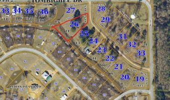 Lot 14 Creek Side Dr, Aberdeen, MS 39730
