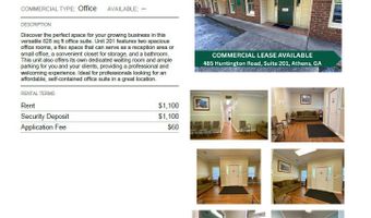 485 Huntington Road Unit Ste 201, Athens, GA 30606