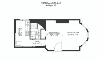 2509 CLIFFBOURNE Pl NW 1, Washington, DC 20009