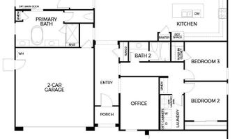 1202 Spur Way Plan: Kingsbury Estates Residence 3, Gardnerville, NV 89410