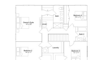 21917 Parkland Trace Ter Plan: Somerset Slab, Boyds, MD 20841