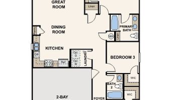 1264 S Lenora Loop Plan: ALAMAR, Benson, AZ 85602