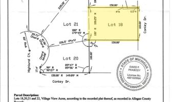 Conley Drive lot 18, Allegan, MI 49010