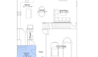 43 Ascot Ave Plan: Grier w/ Basement & Sun Room, Magnolia, DE 19962