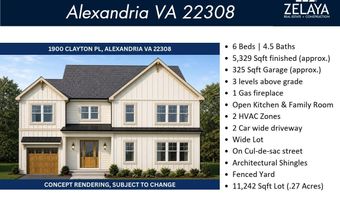 1900 CLAYTON Pl, Alexandria, VA 22308