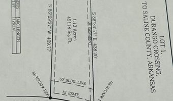 Lot 1 Mount Olive, Bauxite, AR 72011