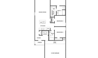 1707 Zander Ct Plan: Barton, Alvin, TX 77511