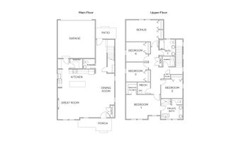14914 203rd Ave E Plan: Brentwood, Bonney Lake, WA 98391