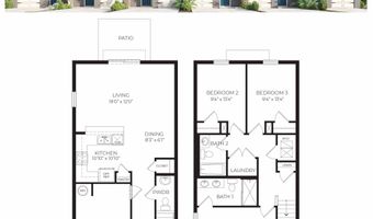 Coming Late 2024 | 690 Moscato Drive Plan: Pearson - Interior Unit, Holly Hill, FL 32117