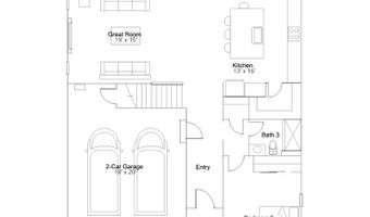 20461 Myrtle Pl E Plan: Meridian II, Bonney Lake, WA 98391