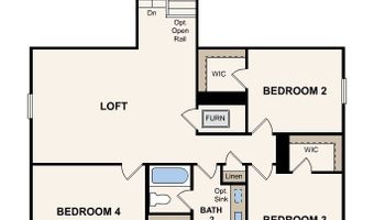 401 Merlot Dr Plan: SAVANNAH, Alvin, TX 77511