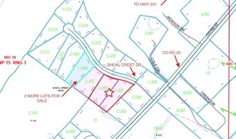 SHOAL CREST DRIVE lot 1 And 2, Ashville, AL 35953