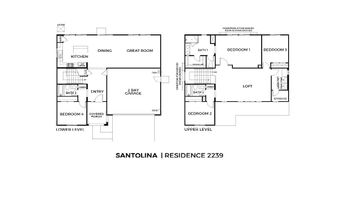 13091 Sierra Moreno Way Plan: Residence 2239, Victorville, CA 92394
