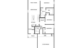 1707 Zander Ct Plan: Atlanta, Alvin, TX 77511