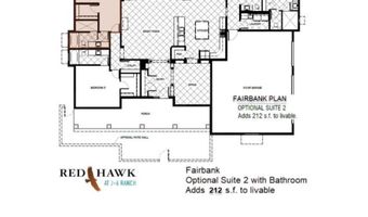 3188 W Bear Creek Way Plan: Fairbank, Benson, AZ 85602
