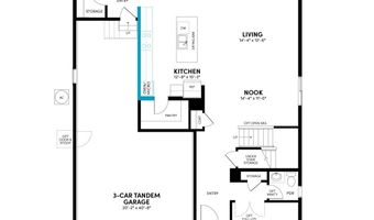 4223 Crestone Peak St Plan: Artisan 3, Brighton, CO 80601