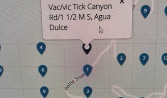 0 Vac/Vic Tick Canyon Rd/1 1/2 M S, Agua Dulce, CA 91350