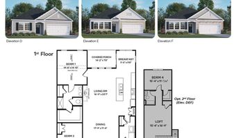 1233 Queensland Ln Plan: ABERDEEN, Ayden, NC 28513