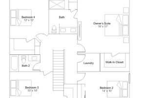 1280 Pine Ridge Trl Plan: Starling, Antioch, IL 60002