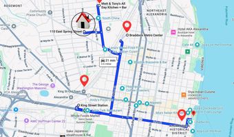 110 E SPRING St, Alexandria, VA 22301