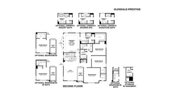 3829 Bozeman Way Plan: Glendale Basement, Bargersville, IN 46106