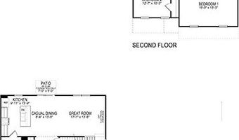 5 Walnut Mill Way Plan: Pendleton, Ashville, OH 43103