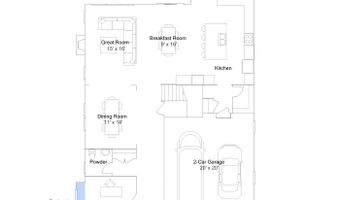 21917 Parkland Trace Ter Plan: Admiral Slab, Boyds, MD 20841