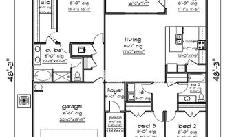 24158 Old Foley Rd Plan: The Alston, Elberta, AL 36530