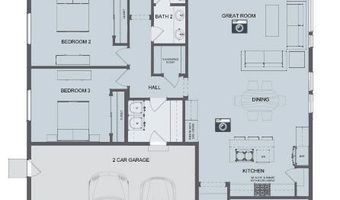 1642 Buttonwillow St Plan: Residence 1, Minden, NV 89423