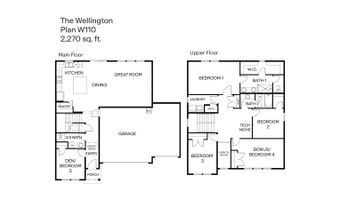 174 NW 29th Way Plan: Wellington, Battle Ground, WA 98604