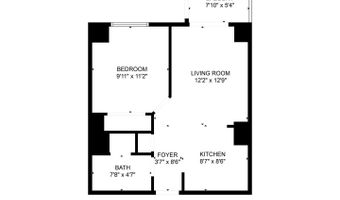 7500 WOODMONT Ave #S609, Bethesda, MD 20814