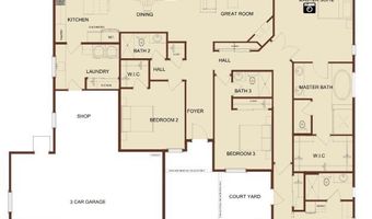 638 Sage Grouse Loop Plan: Floor Plan 3, Gardnerville, NV 89460