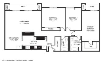 1405 E Central Rd 122C, Arlington Heights, IL 60005