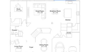 21917 Parkland Trace Ter Plan: Azalea Slab, Boyds, MD 20841