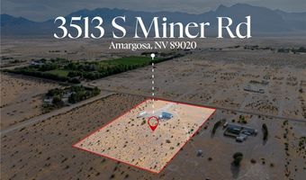 3513 S Miner Rd, Amargosa Valley, NV 89020