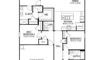 5402 Torchwood Dr Plan: The Cali, Baker, FL 32531