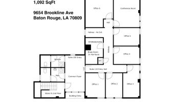 9654 Brookline Ave #110, Baton Rouge, LA 70809