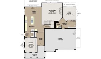 3829 Bozeman Way Plan: Ainsley II, Bargersville, IN 46106